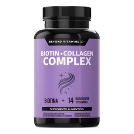 Biotina  Colágeno - Cabello Piel Uñas - 150 Cápsulas