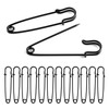 15 Pcs Large Safety Pins, 75mm /3 Inch Duty Safety