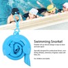 Dry Snorkel Full Silicone Soft Portable with Storage Box Snorkel