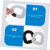 Healeved 10pcs Sports Slip Stickers Black Body Sensor Skin Patches