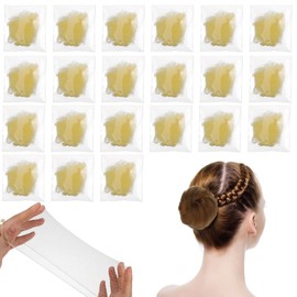 Piriuuo Pack of 30 Hair Nets Bun Invisible Hair Nets Elastic Hair Nets Reusable Fine Mesh Ballet Bun Hair Net Nylon Hair Nets for Nurses, Dancers, Flight Attendants