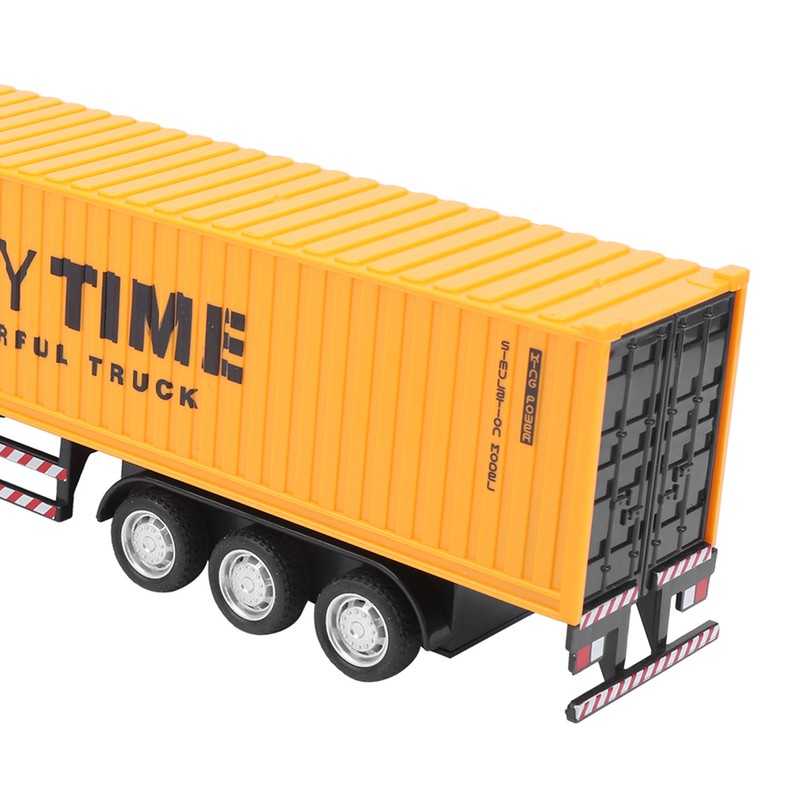 1: 48 Alloy Container Truck Model Toy Highly Simulation Children