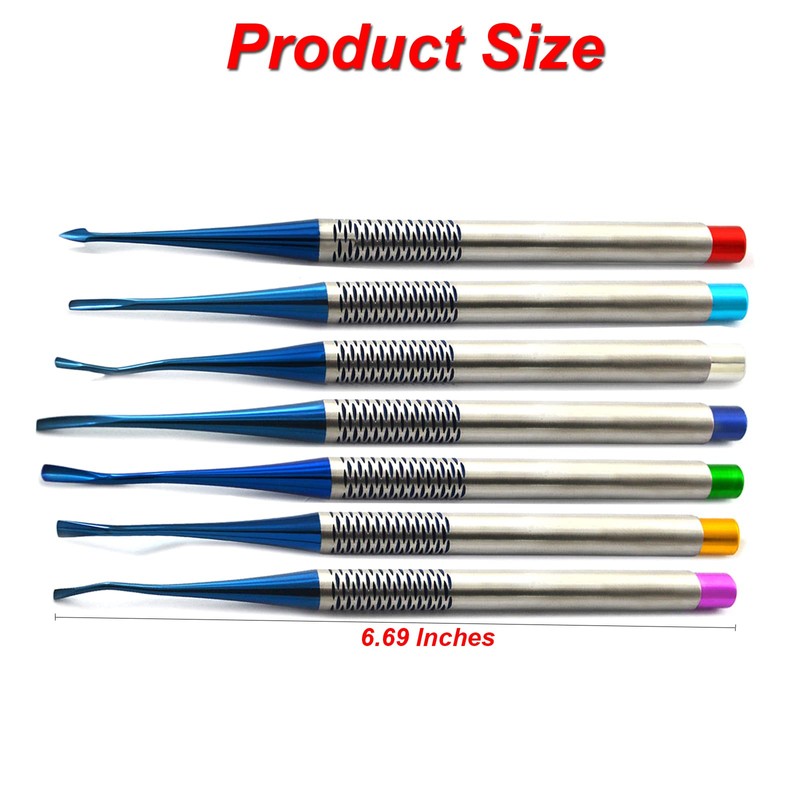 MEDSPO Professional Dental Instruments Osteotome Periotome Luxating Elevator Implant |