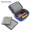 IGNPION Large Pen Pencil Case Stationery Pouch Bag Case for
