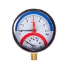 THERMIS Thermomanometer connection from below G1/2 (80 mm) 0-120°C (0-6