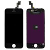SZM iPhone5C フロントパネルセット（フロントガラスデジタイザ）タッチパネル 液晶パネルセット 修理交換用 (黑)