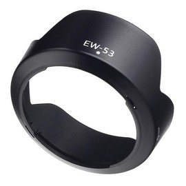 EOS M50 Lens Hood for Canon EF-M 15-45mm f/3.5-6.3 is STM on M200 M50 M6 Mark ii,EOS R10 RF-S 18-45mm F4.5-6.3 is STM, EW-53 Digital Tulip Flower 49mm Lens Hood