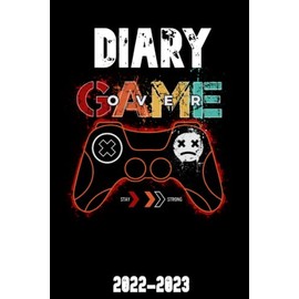 DIARY GAME 2022-2023: academic planner from July 2022 To June 30th 2023 A5 Diary 2022-2023, Study Planner with TimeTable Pages, Note Space & More