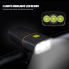 Bike Lights Front and Back Light USB Rechargeable Light for