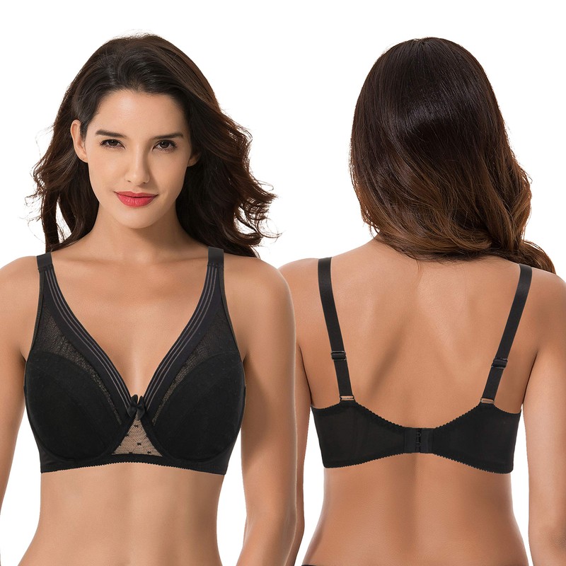 Curve Muse brasier reductor de talla grande para mujer, sin