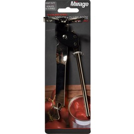 Mirage, Stainless Steel Can Opener, Heavy Duty and Durable