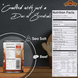 Keystone Meats All Natural Heat and Serve Canned Beef 14.5 Oz Fully Cooked Canned Meat Long Shelf Life Emergency Survival Canned Food Ready to Eat No Preservatives Gluten Free Made in USA Pack of 3