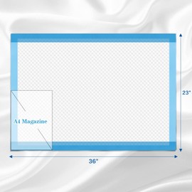 100 Count Disposable Beds Pads,23"x36" Waterproof Adults Incontinence Chucks Underpads,Absorbent Leakproof Pee Pads for Kids,Elderly,Extra Large Dog Puppy Training Pad,Baby Changing Liner