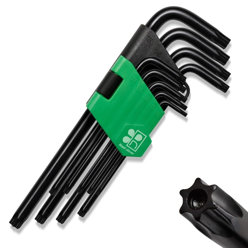 Road Clover Star Wrench 9 Piece [Professional Supervision] Torx Screwdriver