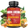 Turmeric Curcumin Capsules - with Ashwagandha, Boswellia, Triphala, Ginger, Holy