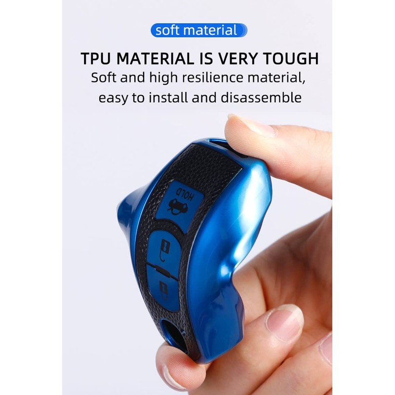 ontto TPU Car Key fob case Cover Fit for Mazda