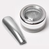 Silver Chrome Nail Powder,Metalic Christmas Silver Chrome Nail Powder Mirror