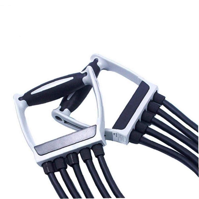 Fitness Chest Expander Chest Expander for Man - 5 Tubes