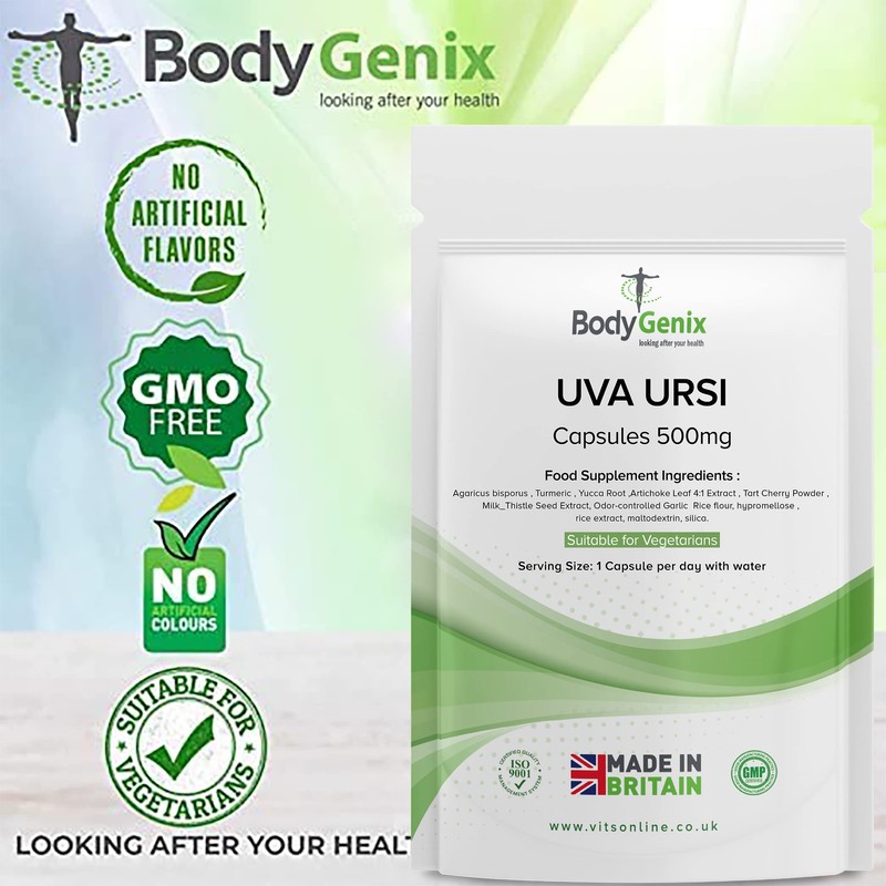 Bodygenix UVA Ursi | with Anti-inflammatory Properties | Supplement |