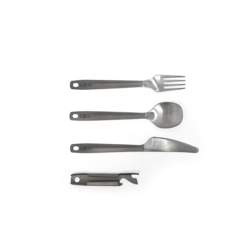 Origin Outdoors Unisex - Adult Titan Bundeswehr Cutlery, Multicoloured, One