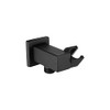 Wall Mount Shower Head Holder Adjustable Matte Black Handheld Sprayer