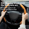 Amiss Car Wood Grain Steering Wheel Cover, Car Interior Accessories,