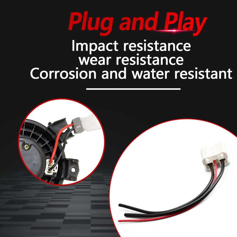 Blower Motor Connector Fits for 2018-2024 Kia Forte Replace Part
