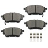 Brake Pads LSAILON Rear 4PCS D2306-9541 Fit For 2020-2023 For