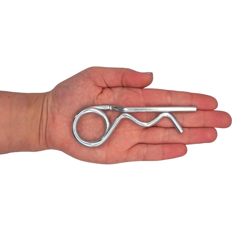 SKIR'CO (2 pcs) Zinc Plated Steel Spring Cotter Pins 5