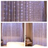 SINAMER Upgrade 300LED White Curtain Light with Untangled Wires, 9.8ft