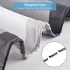TRUSTLIFE Shower Curtains Mould Proof Resistant, Shower Curtain with 12