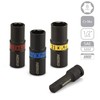 Neiko 02281B 1/2" Drive Impact Flip Socket, 4 Piece Lug