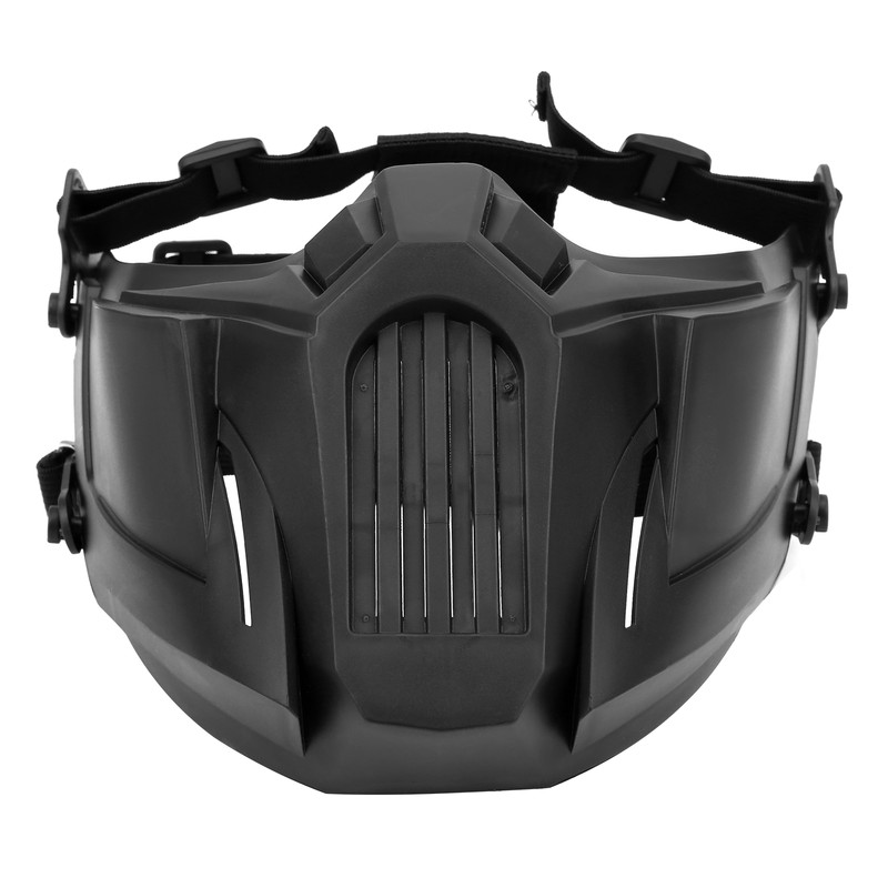 Tactic Half Face Guard Breathable Military Protection Equipment for CS