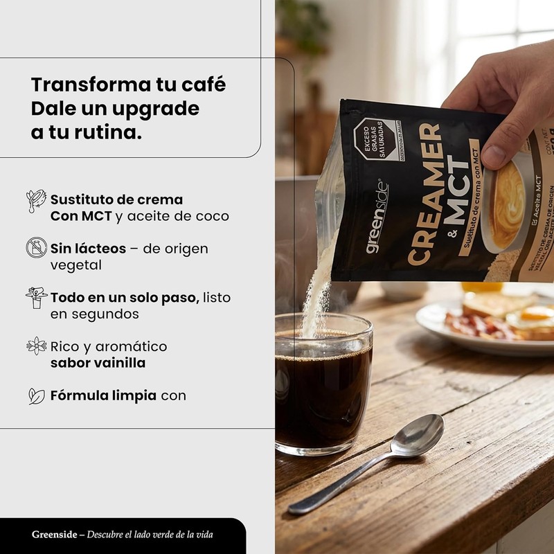 Creamer Vegetal con MCT y Aceite de coco - 150
