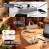 3 Prong Outlet Splitter Extension Cord,1-to-3 Indoor Outdoor Extension Cord