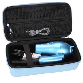 worfty Hard Case for BaBylissPRO Nano Titanium Travel Dryer, Blue, Case Only