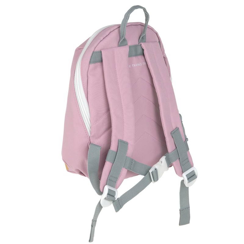 LÄSSIG Unisex Tiny Backpack Luggage Children's Luggage, purple-pink, Tiny Drivers
