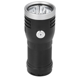 P50 Flashlight 3LED Long Range Flashlight 10000LM Stepless Dimming USB Waterproof Light for Outdoor Adventure Travel Hiking Camping Emergency