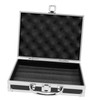 IWOWHERO Aluminum Tool Box Cosmetic Carrying Case Portable Aluminum Alloy