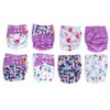 Breathable Soft Waterproof Adjusted Washable Reusable Infant Diaper Pants (Type