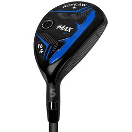 Roykaw 5 Hybrid Golf Club for Right Hand, 24 Degrees Loft Premium Hybrid Golf Club