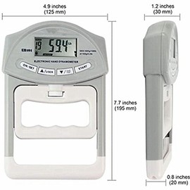 디지털 전자 손 동력계 그립 강도 측정 미터 200 Lbs / 90 Kgs 스포츠 [05 green] Digital Electronic Hand Dynamometer Grip Strength Measurement Meter 200 Lbs / 90 Kgs Sports [05 green]