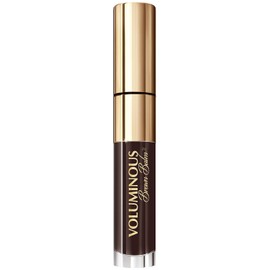 L'Oreal Paris Voluminous Brown Balm Mascara, Volumizing, Caring, 7x fuller lashes, 97% natural formula, free from parabens, mineral oil, bold clean volume, healthier looking lashes, Brown, 0.26 fl oz