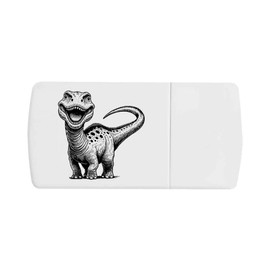 'Happy Baby Dinosaur' Pill Box with Tablet Splitter (PI00032793)