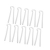 10PCS Sound Aid Tubes Replacement Easy Installation Accessory Silicone Preformed