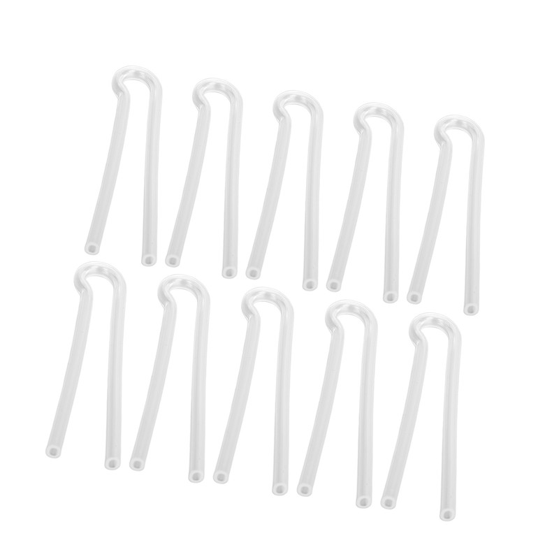 10PCS Sound Aid Tubes Replacement Easy Installation Accessory Silicone Preformed