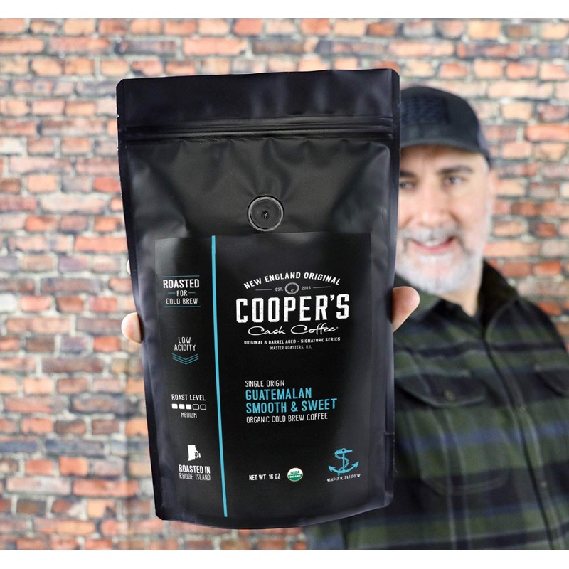 Organic Cold Brew Coffee - Guatemalan Coffee Beans Crafted For