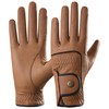 AFE Genuine Leather Horse Riding Gloves Ladies Dublin Track Gloves