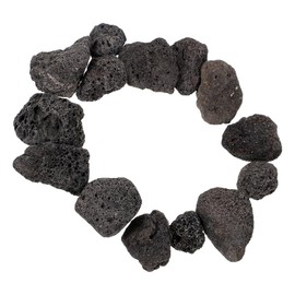 Ciieeo Enhanced Filtration Lava Stone Decorative Garden Rocks Aquarium Rocks Bag Black Gravel for Landscaping