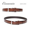 COXSWAIN CW20201-36 Men's Belt, Genuine Leather, Convincing Material, Exquisite Antique